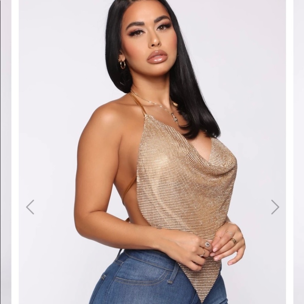 Fashion Nova Diamond Top
